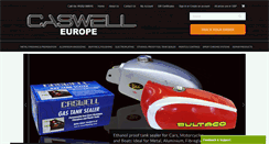 Desktop Screenshot of caswelleurope.co.uk